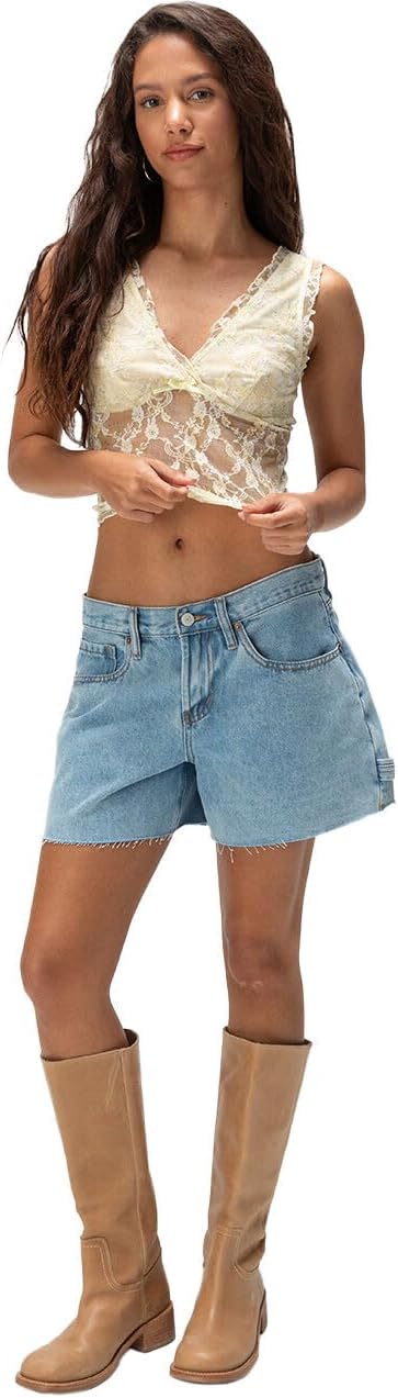 Rsq Womens Baggy Carpenter Shorts